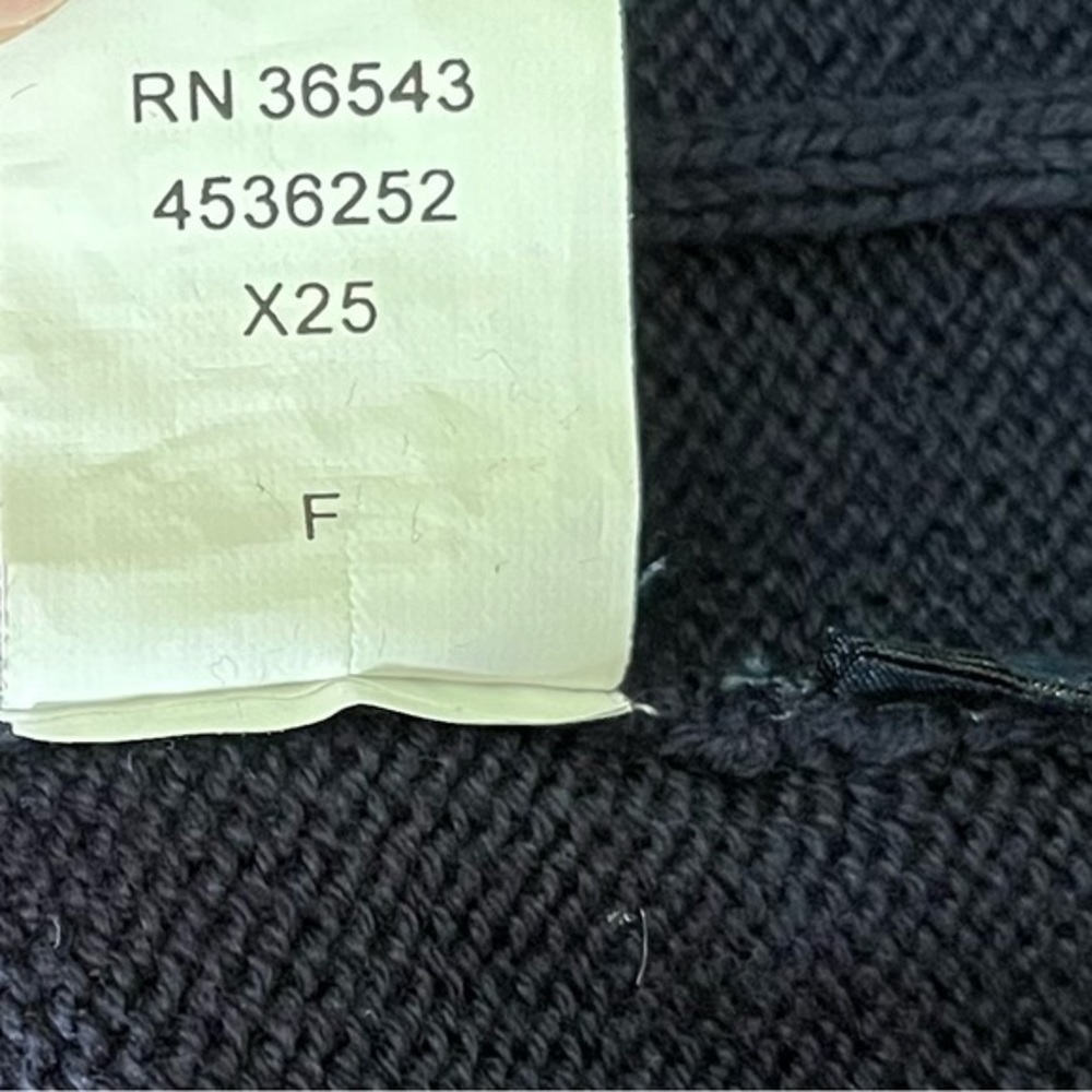 Izod Men’s Navy Blue Large Cotton‎ Crewneck Sweater Nautical - Picture 6 of 7